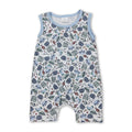 Sleeveless boots lure fishing baby boy romper
