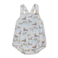 Straps duck print baby boy summer romper