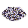 Leopard tiger kids girls team active summer yoga shorts