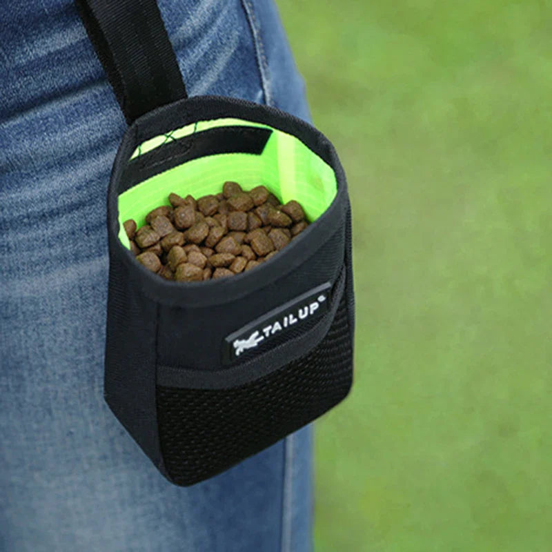 1PC Mini Portable Pet Summer Supplies Dog Snack Bag Outdoor Training Bag Convenient Carry-On for Dogs