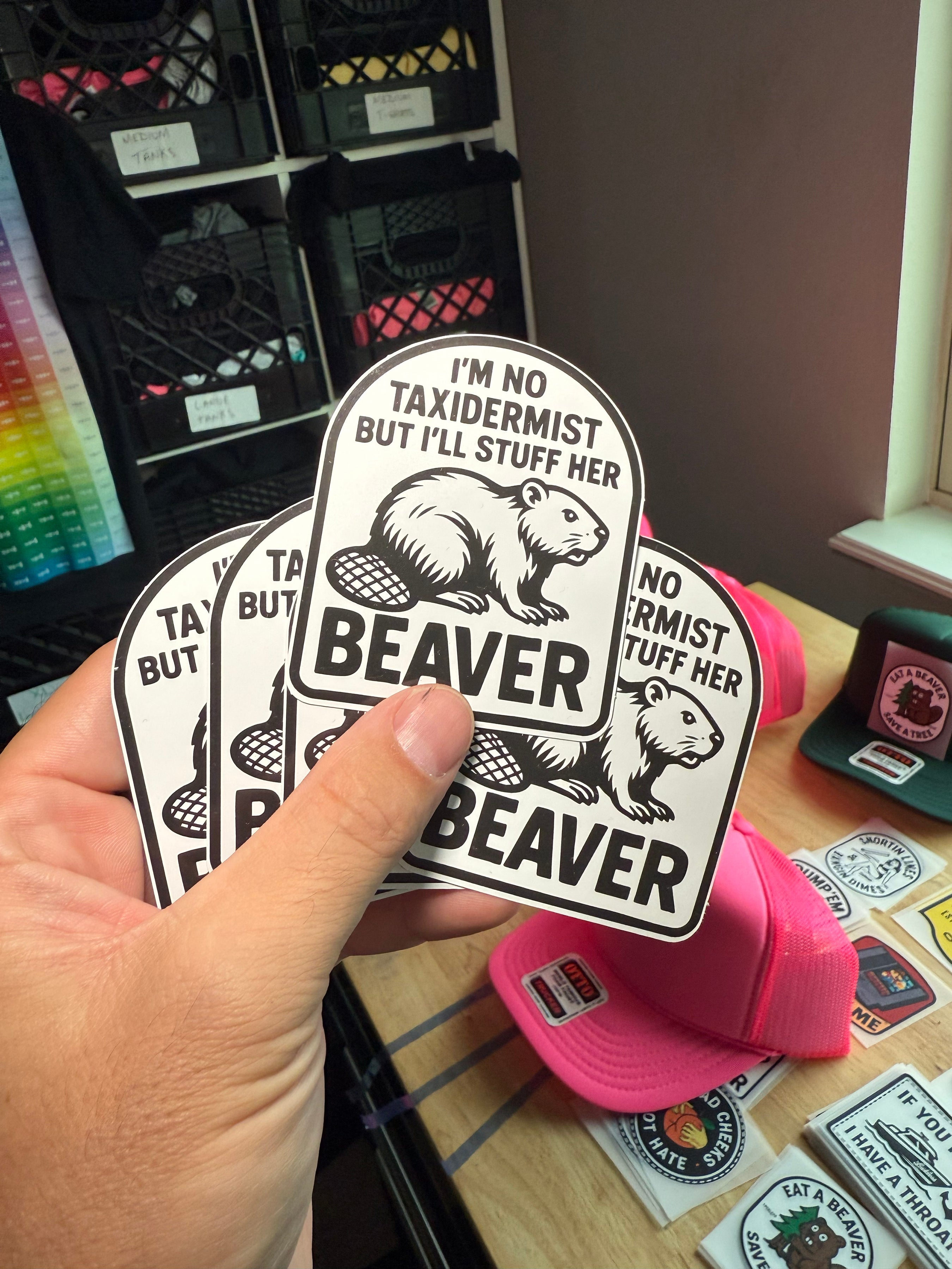 Taxidermist Sticker