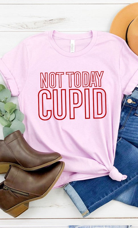Not Today Cupid Graphic Tee T-Shirt