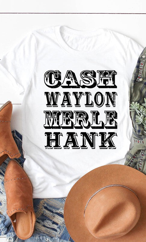 Retro Country Singer Graphic Tee T-Shirt