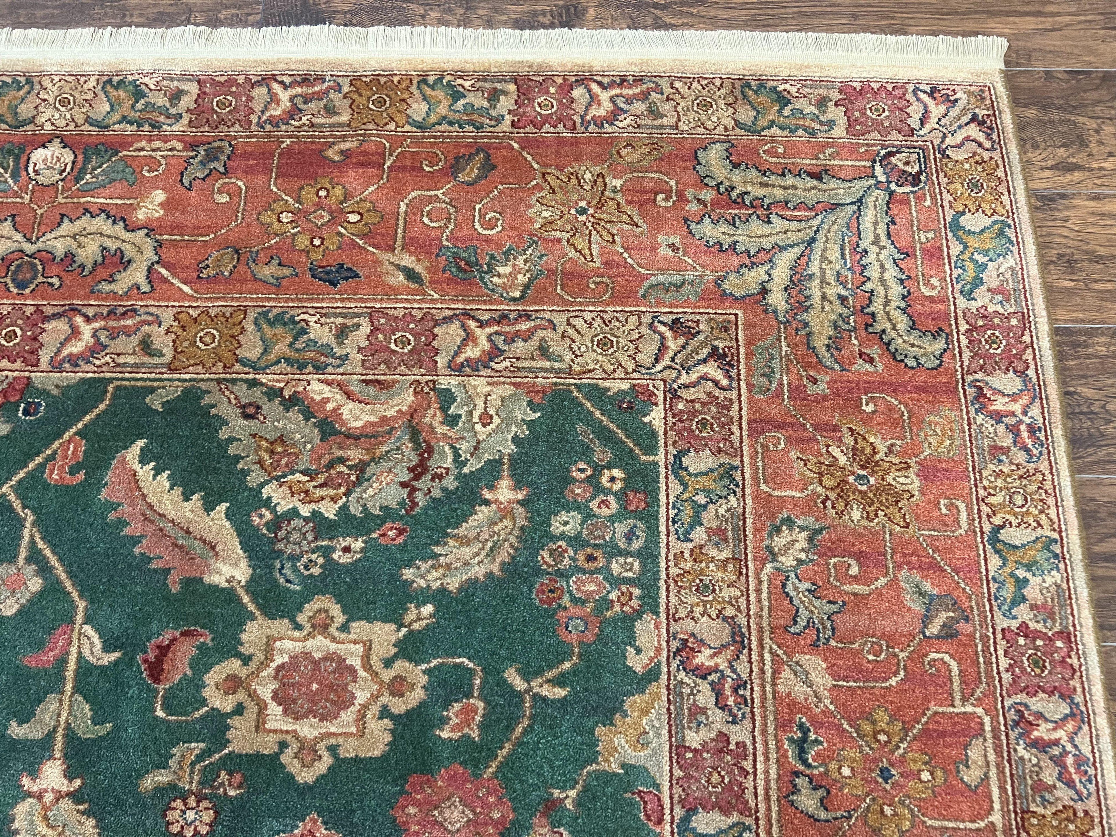 Karastan Rug 8.8 x 10 Samovar Teawash Agra #900-905, Vintage Wool Karastan Area Rug