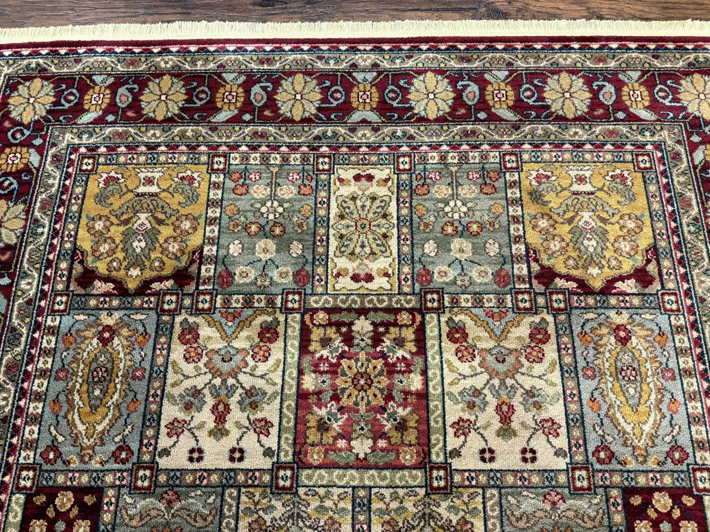 Karastan Rug 5.9 x 9 Antique Legends Bakhtiyari#2200-202, Karastan Area Rug, Wool Pile Vintage Karastan Carpet