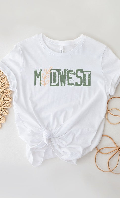 Midwest Floral Western Graphic Tee T-Shirt