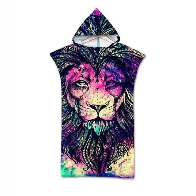 Adult Lightweight Microfiber Fabric Bath Towels Beach Towel Changing Bathrobe Swimming Pool Gym Fitness Bath Towels