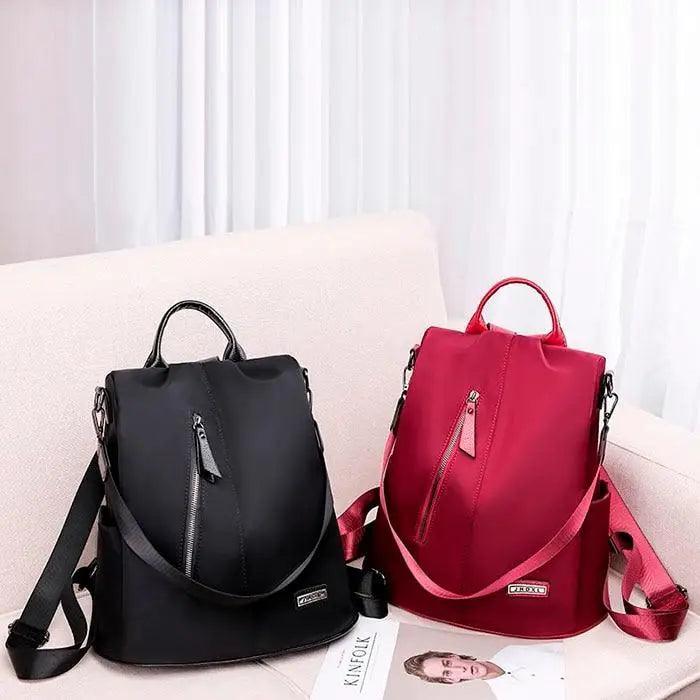Amaznig Anti-theft Backpack In Waterproof Fabric Large Shoulder Bag With Large Capacity For Women And Men