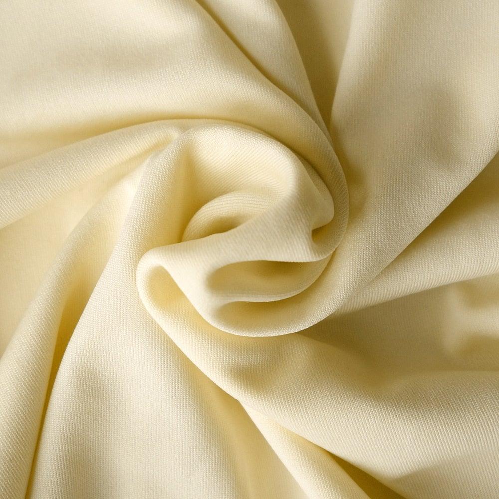 Armless Removable Washable Elastic Dinner Universal Spandex Solid Chair Slip Covers Set Colors For Choice Universal Size Chair Cover