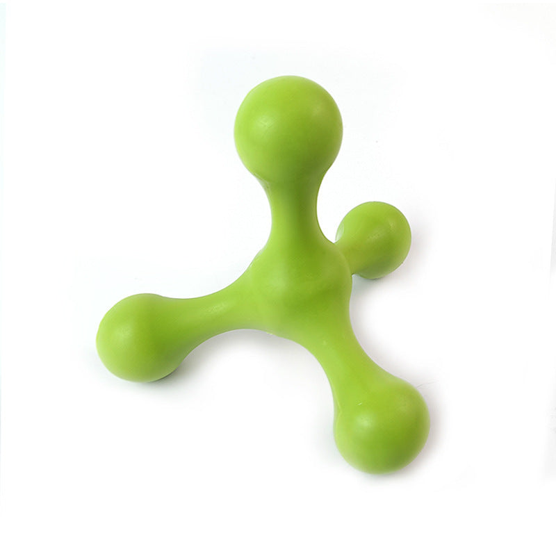 Silicone Toy For Small And Medium Dogs Biter Grinding Teeth Relieves Boredom Three Legs