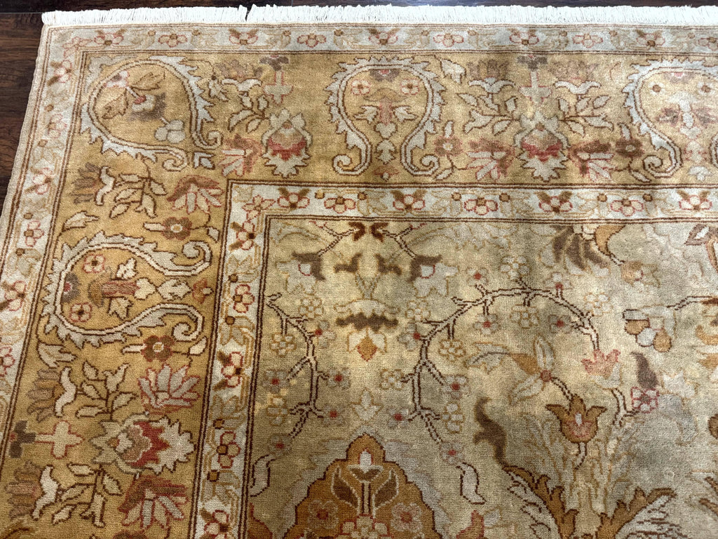 Turkish Oushak Rug 8 x 11.6