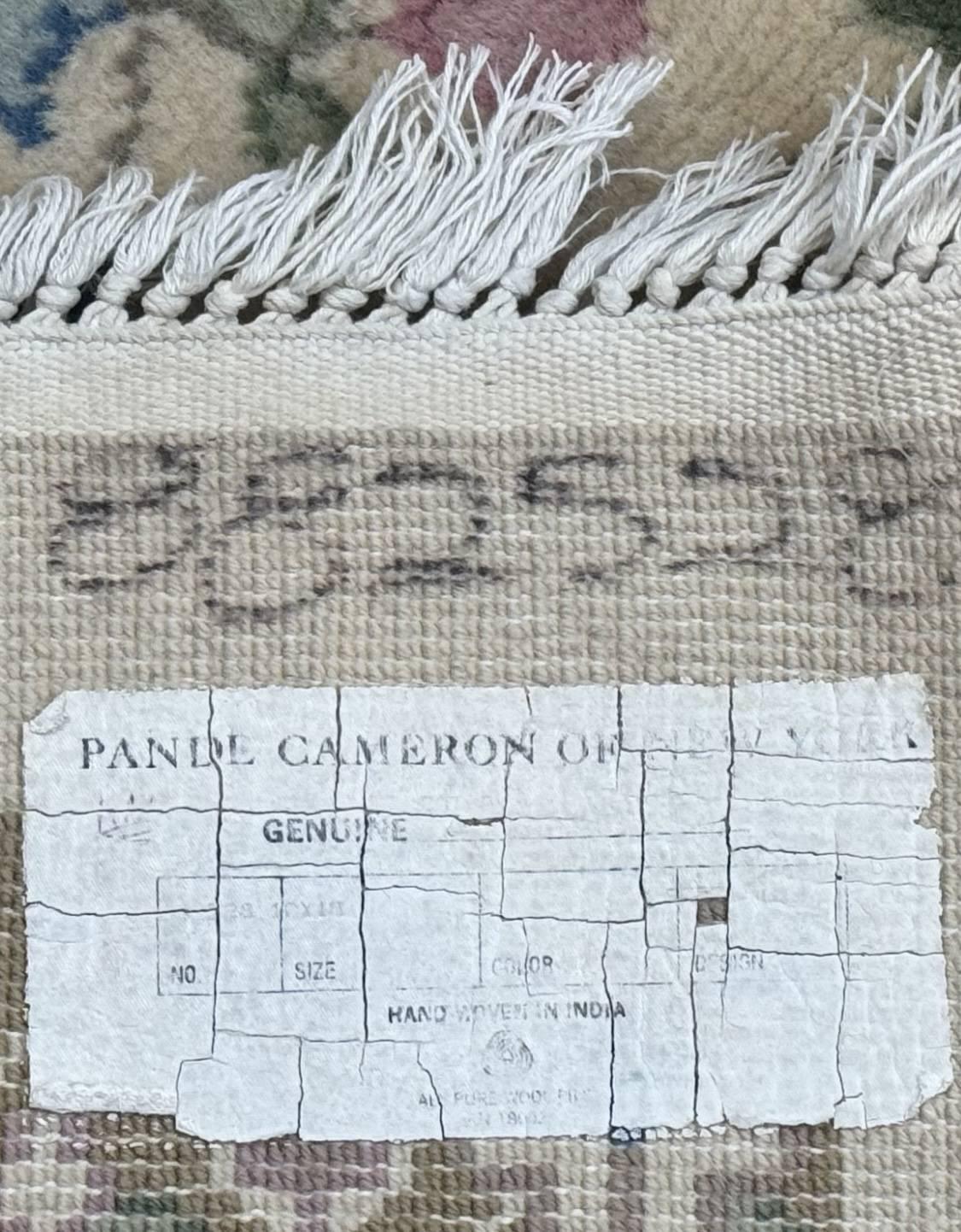 Indo Persian Rug 12x15, Palace Sized Carpet, Oversized Wool Handmade Rug, Kerman Rug, Semi Open Field, Pande Cameron Rug, Beige