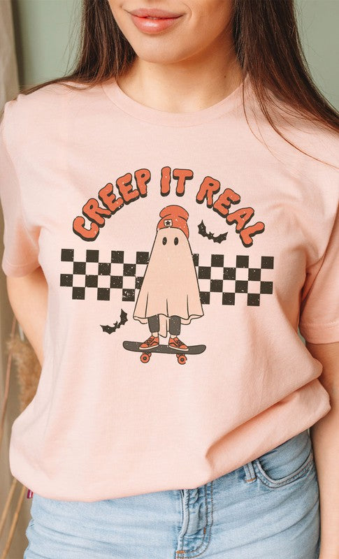Creep It Real Graphic Tee T-Shirt PLUS