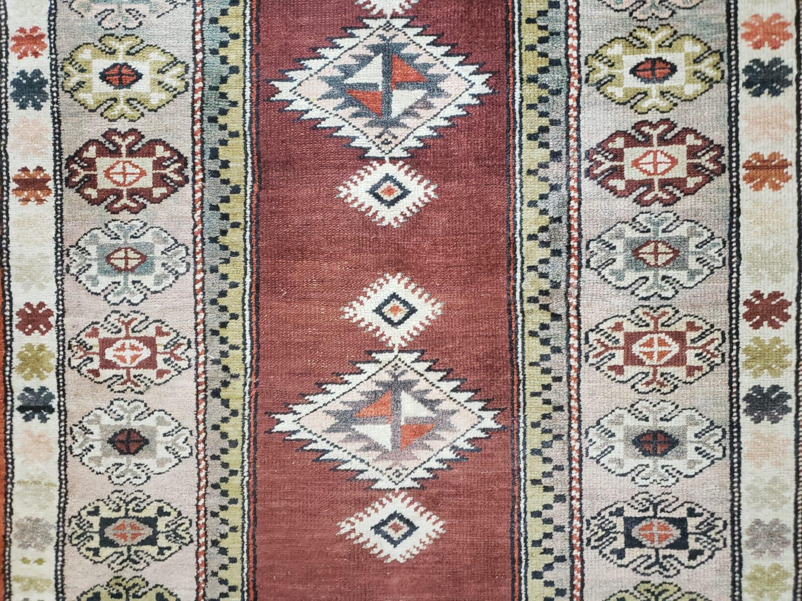 4x8 Turkish Rug - Turkish Oriental Carpet - Tribal Rug - Talesh Rug - Hand Knotted Wool Area Rug 4' 4" x 7' 6" Bedroom Rug Vintage