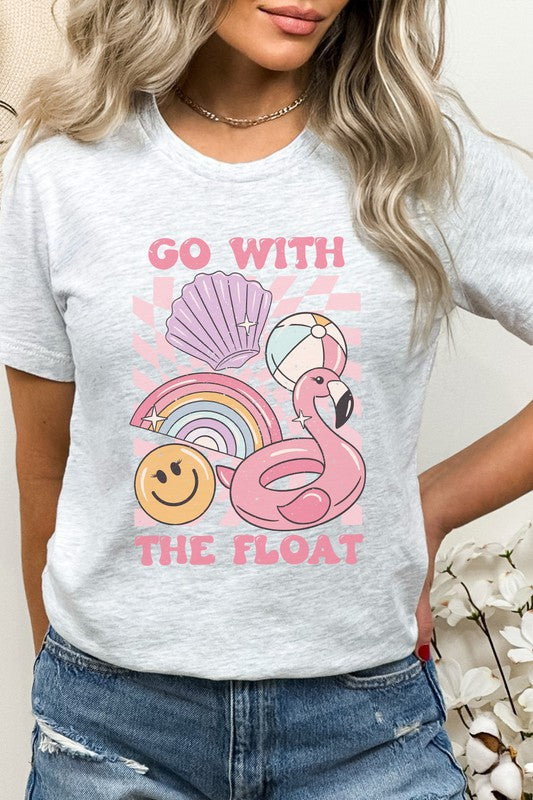 Go With The Float Pool Toys Floaty Graphic Tee T-Shirt