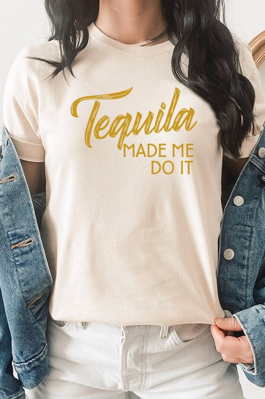 Made Me Do It Cinco De Mayo Graphic Tee T-Shirt