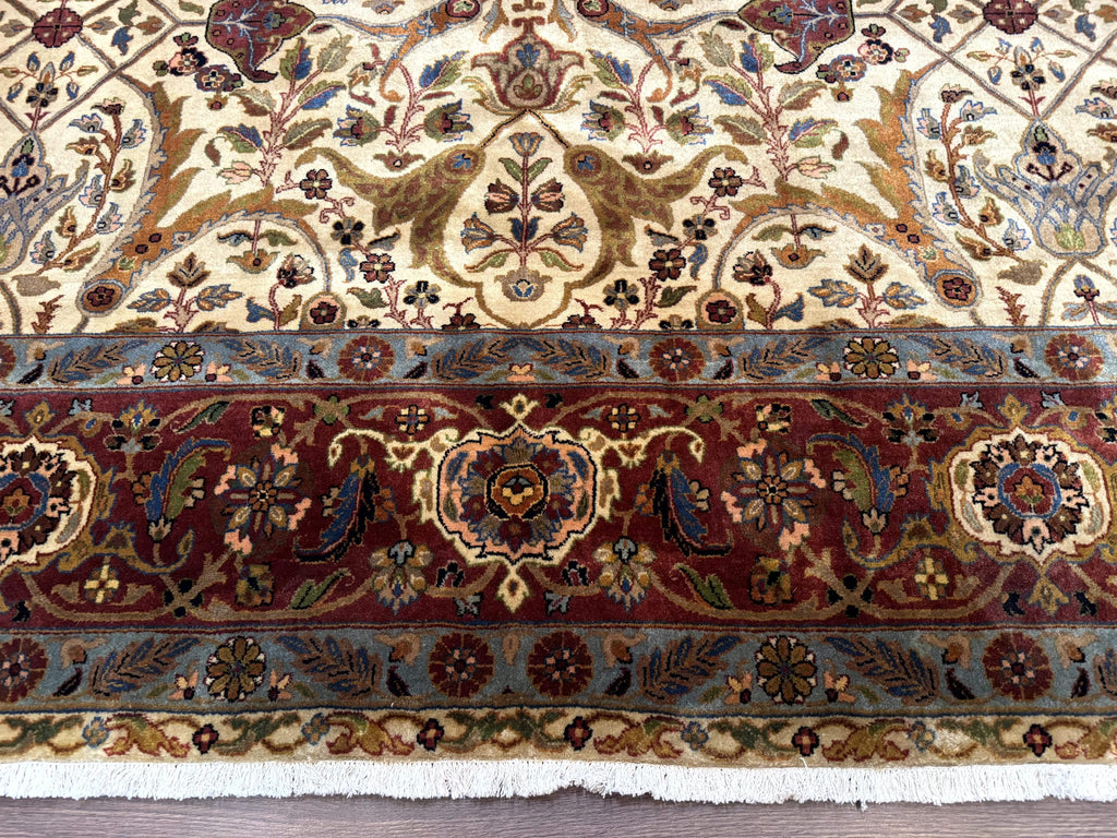 Persian Bidjar Rug 9x12 - Mustafi Allover Pattern - Traditional Carpet