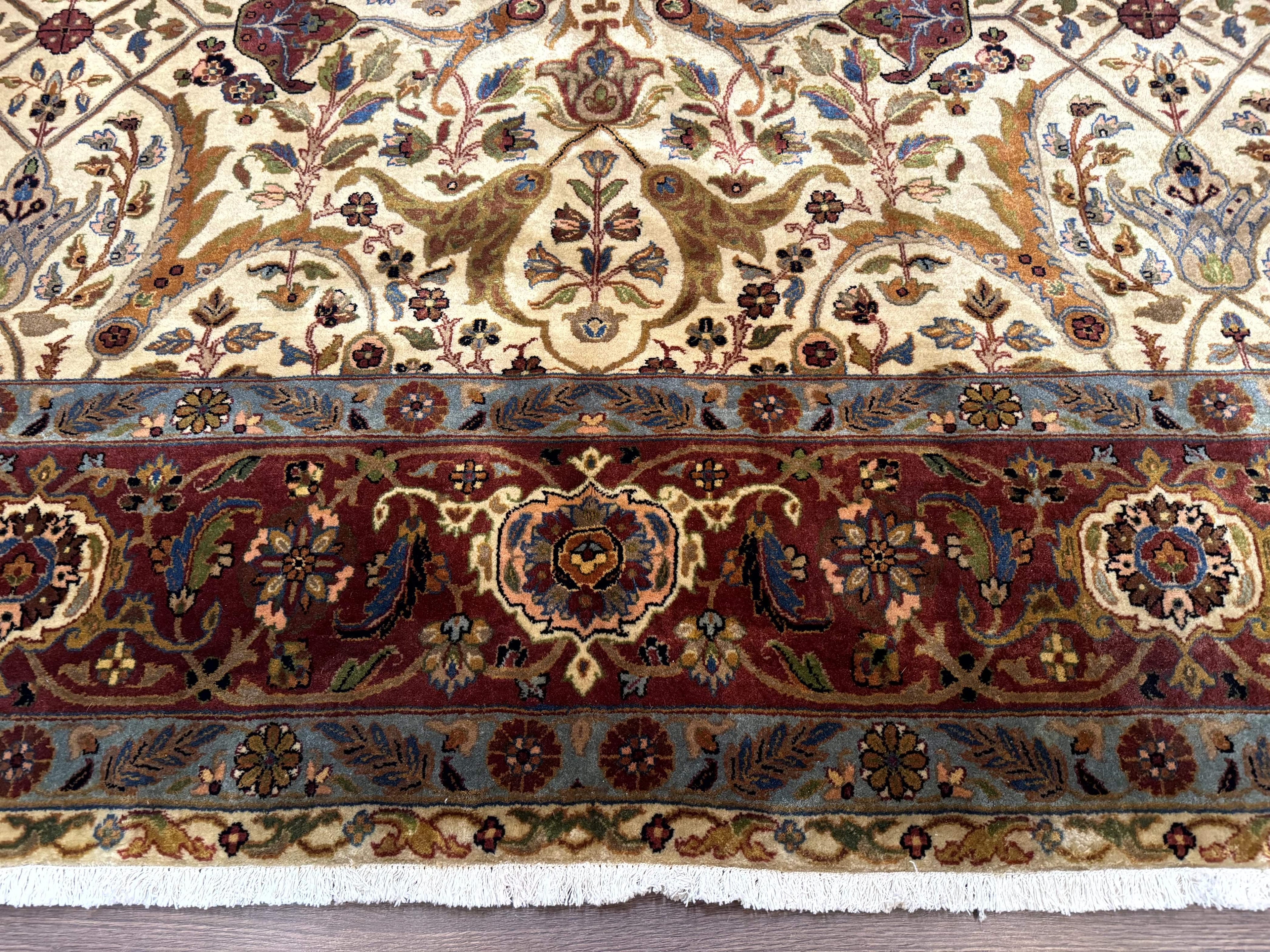 Persian Bidjar Rug 9x12 - Mustafi Allover Pattern - Traditional Carpet