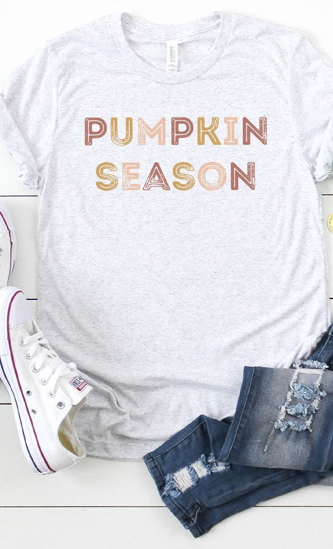 Retro Pumpkin Season Graphic Tee T-Shirt