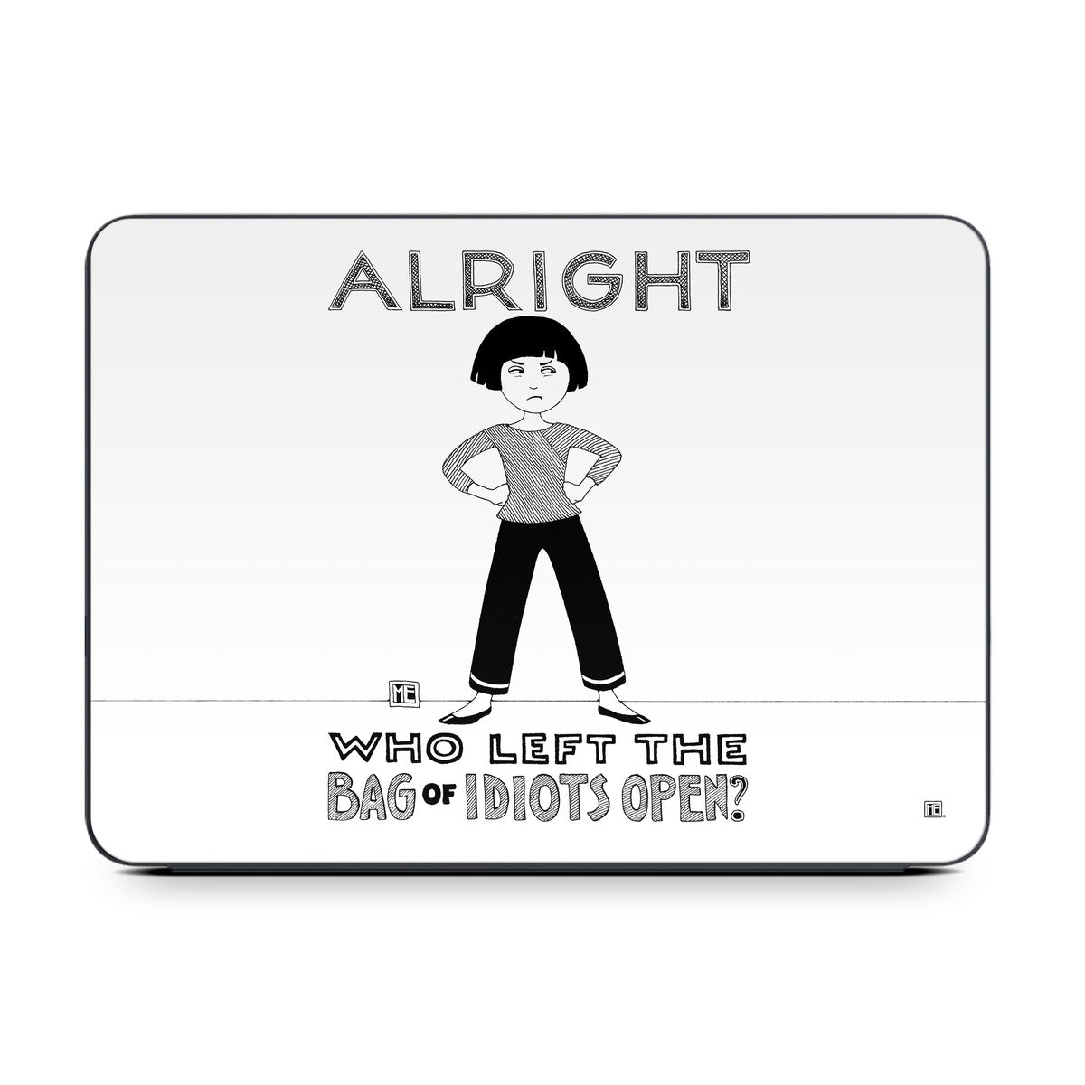 Bag of Idiots - Apple Smart Keyboard Folio Skin
