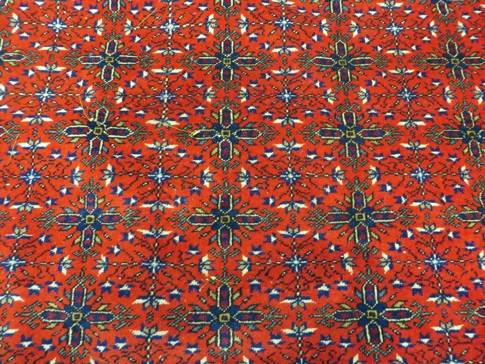 6' X 10' Vintage Handmade Turkish Sevas Kayseri Wool Rug Carpet Nice