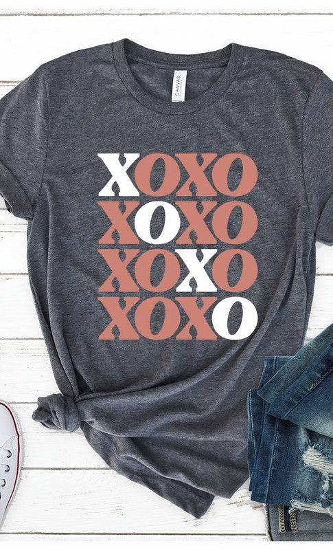 XOXO Repeat Graphic Tee T-Shirt