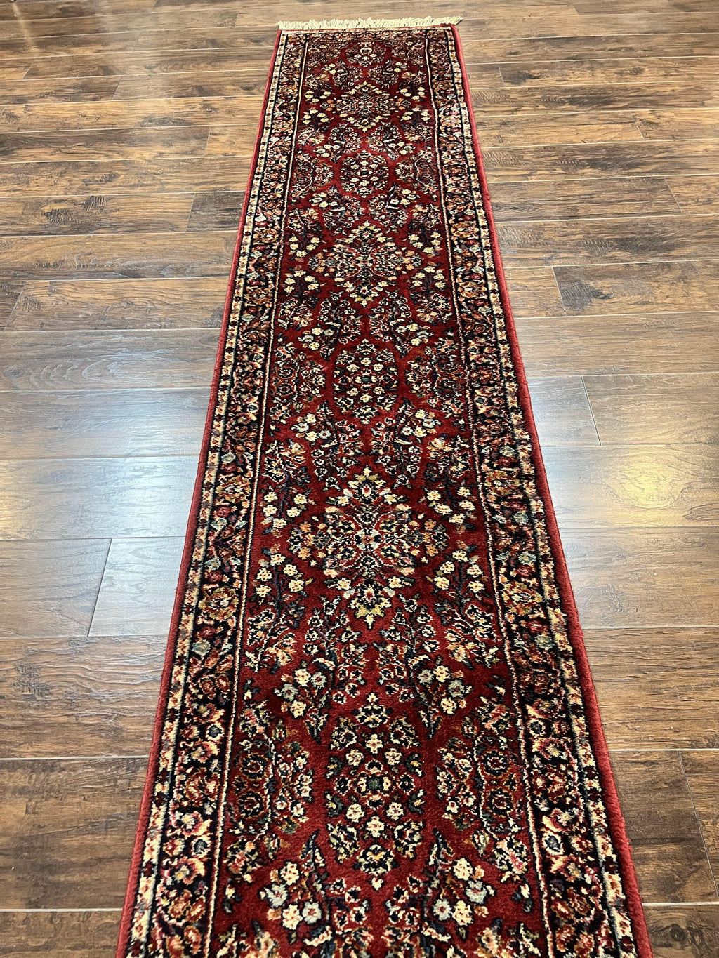 Antique Karastan Runner Rug 2x12, Karastan Sarouk #785, Original Collection, 700 Series, 2 x 12 Runner for Hallway, Wool Karastan Rug, Rare