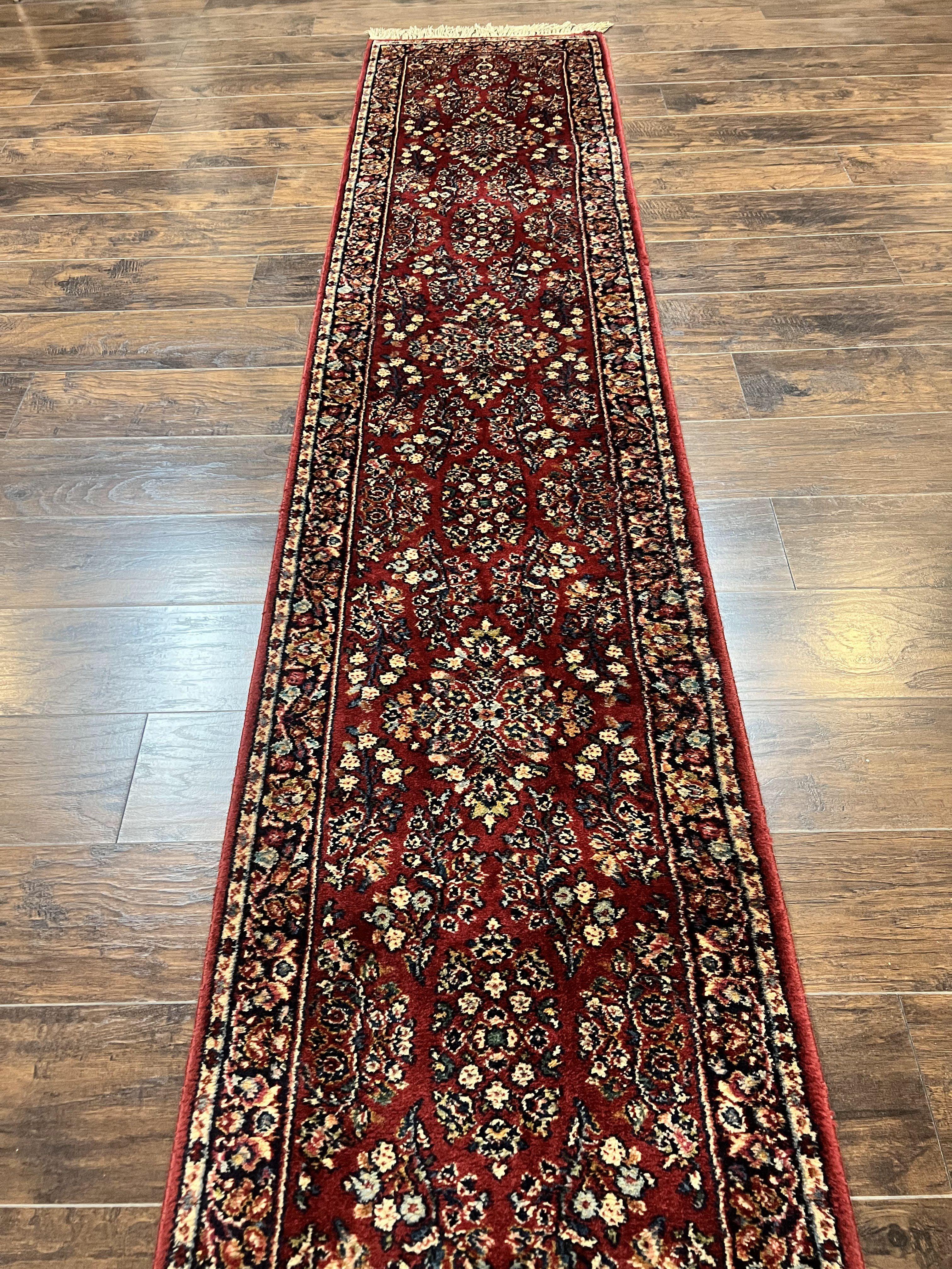 Antique Karastan Runner Rug 2x12, Karastan Sarouk #785, Original Collection, 700 Series, 2 x 12 Runner for Hallway, Wool Karastan Rug, Rare