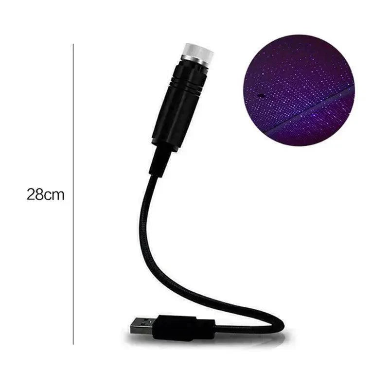 Beautiful And Romantic USB Led Atmosphere Star Light For Cars And Home Decoration Projector Excellent For Night Times And Parties