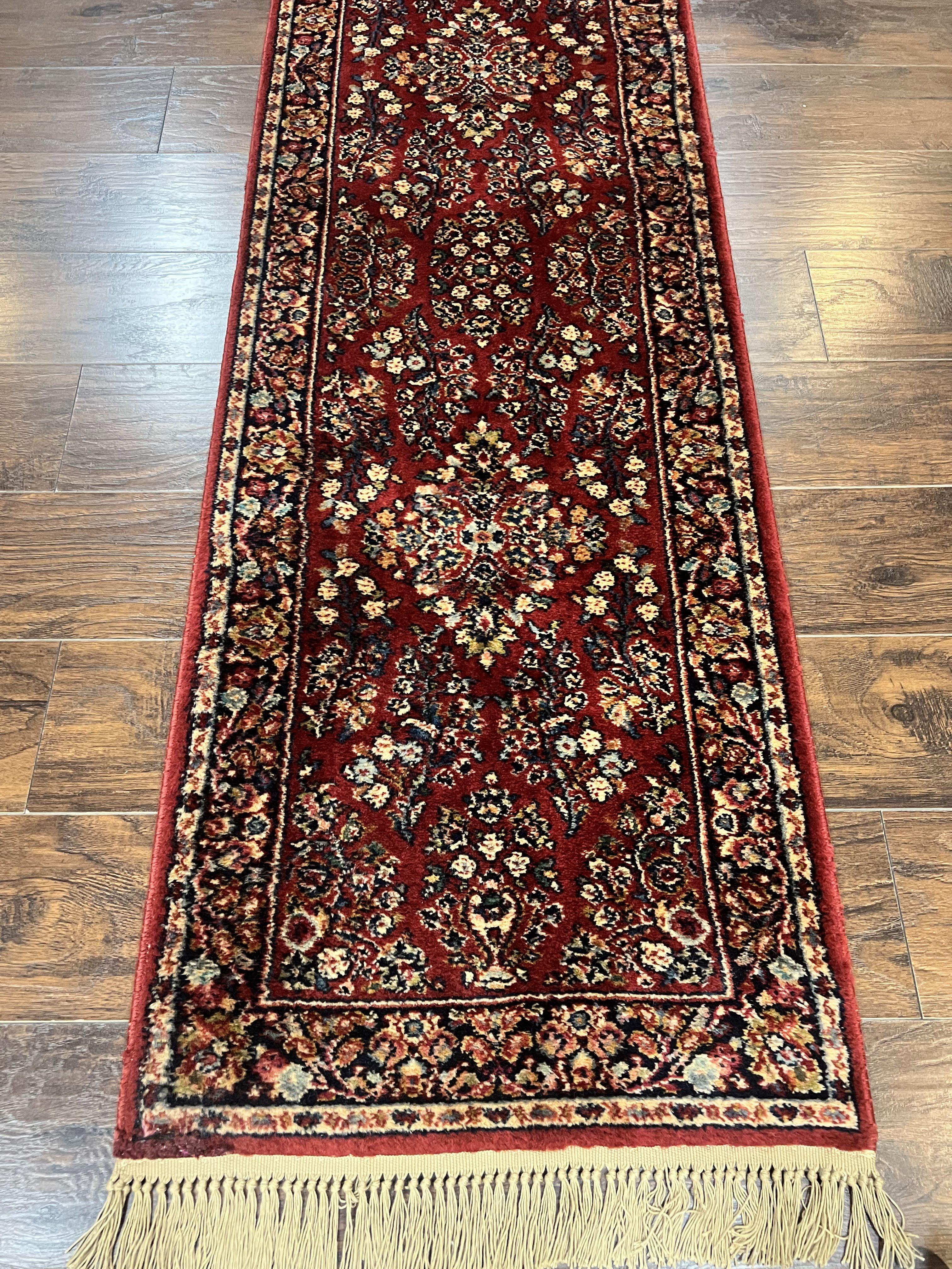 Antique Karastan Runner Rug 2x12, Karastan Sarouk #785, Original Collection, 700 Series, 2 x 12 Runner for Hallway, Wool Karastan Rug, Rare