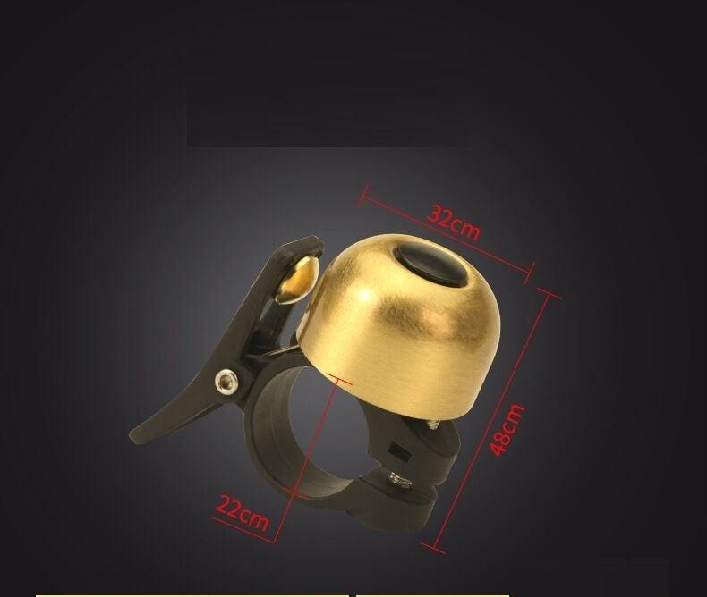 Bicycle Bell Ordinary Classical Handlebar Bell Ring Cycling Bike Bike Bell Sound Road Bike Horn Bicycle Accessories All Metal Body Loud Decent Tone Bicycle Ring Bell For Adults And Kids