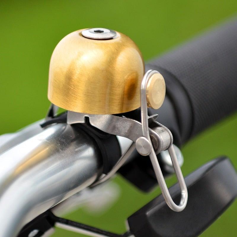 Bicycle Vintage Brass Bell Ring Clear Sound Quality Road Bike Retro Bell Cycling Children Horn Kid Bike Accessories Bike Bell Classic Bicycle Bell For Bike Ring Bell With Loud Sound Bells For Road Mountain Bike