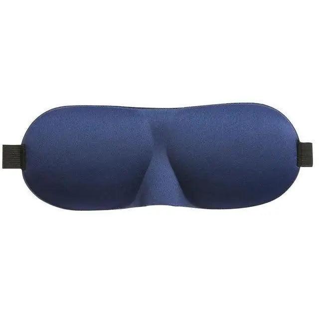 Black 3D Sleep Natural Sleeping Mask Eye Adjustable Strap Eye Mask Cover Portable Travel Blindfold Comfortable Mask For Sleeping