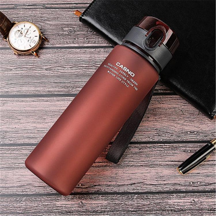 BPA Free Leak Proof Sports Water Bottle High Quality Tour Hiking Portable My Favorite Drink Bottles 400ml 560ml Water Bottle Sport Frosted Tour Outdoor Leak Proof Seal Child School Water Bottles for Children Kids