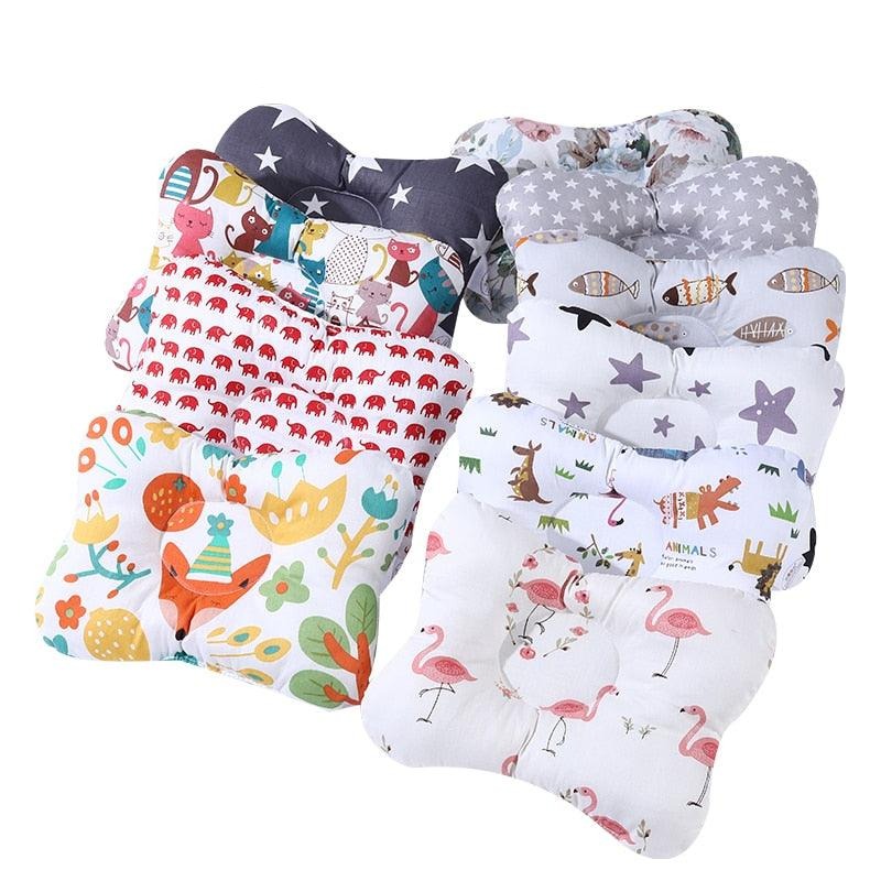 Brand New Baby Pillow Newborn Sleep Support Concave Pillow Toddler Pillow  Cushion Prevent Flat Head Backrest Cushion Anti-head Correction Bed Neck Support Pillows Baby Pillow Baby Bedding Air Mesh Organic Cotton Soft Baby Pillow