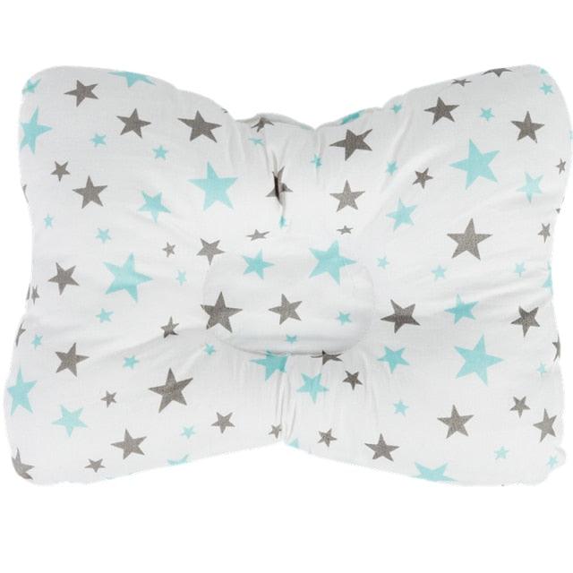 Brand New Baby Pillow Newborn Sleep Support Concave Pillow Toddler Pillow  Cushion Prevent Flat Head Backrest Cushion Anti-head Correction Bed Neck Support Pillows Baby Pillow Baby Bedding Air Mesh Organic Cotton Soft Baby Pillow