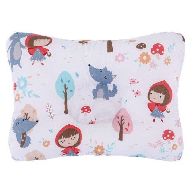 Brand New Baby Pillow Newborn Sleep Support Concave Pillow Toddler Pillow  Cushion Prevent Flat Head Backrest Cushion Anti-head Correction Bed Neck Support Pillows Baby Pillow Baby Bedding Air Mesh Organic Cotton Soft Baby Pillow