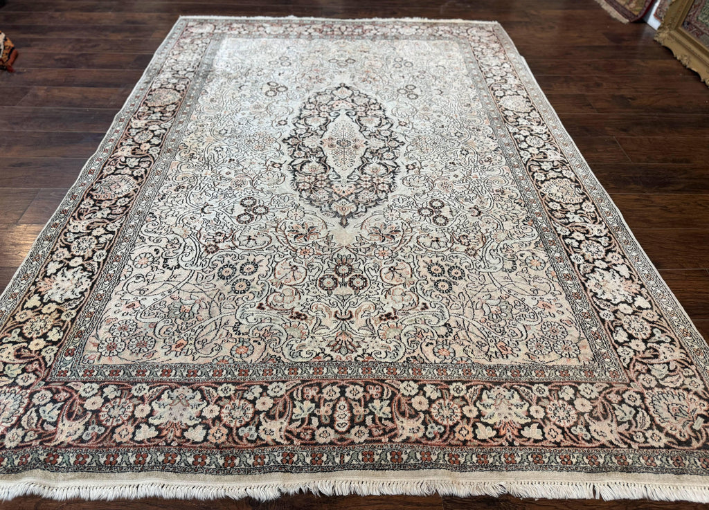 Silk Indian Kashmiri Rug 6x9