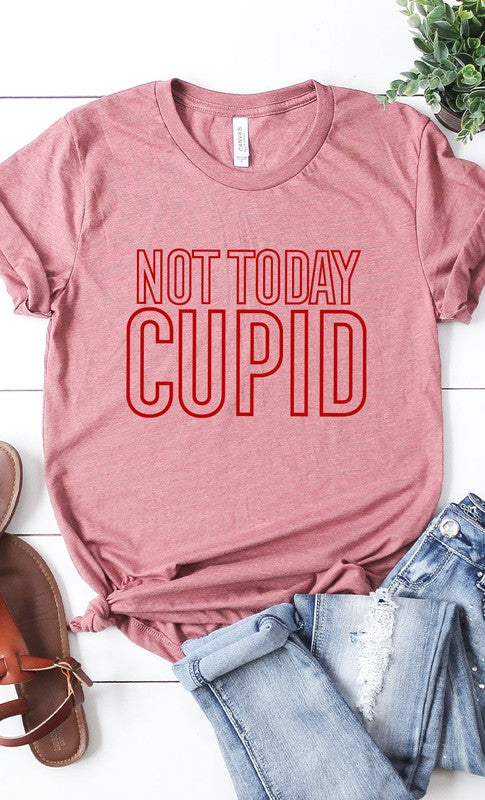Not Today Cupid Graphic Tee T-Shirt