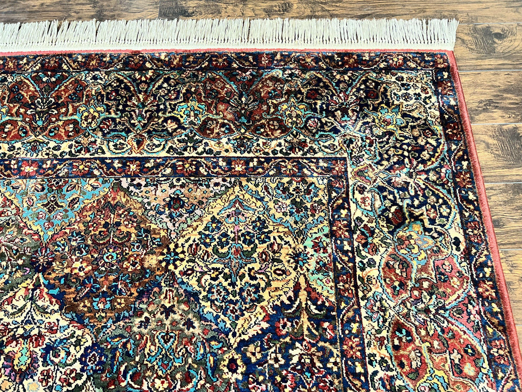 Karastan Multicolor Panel Kirman Rug #717, Wool Karastan Rug 12 x 16, Extra Large Karastan Area Rug, Original Karastan Collection 700 Series