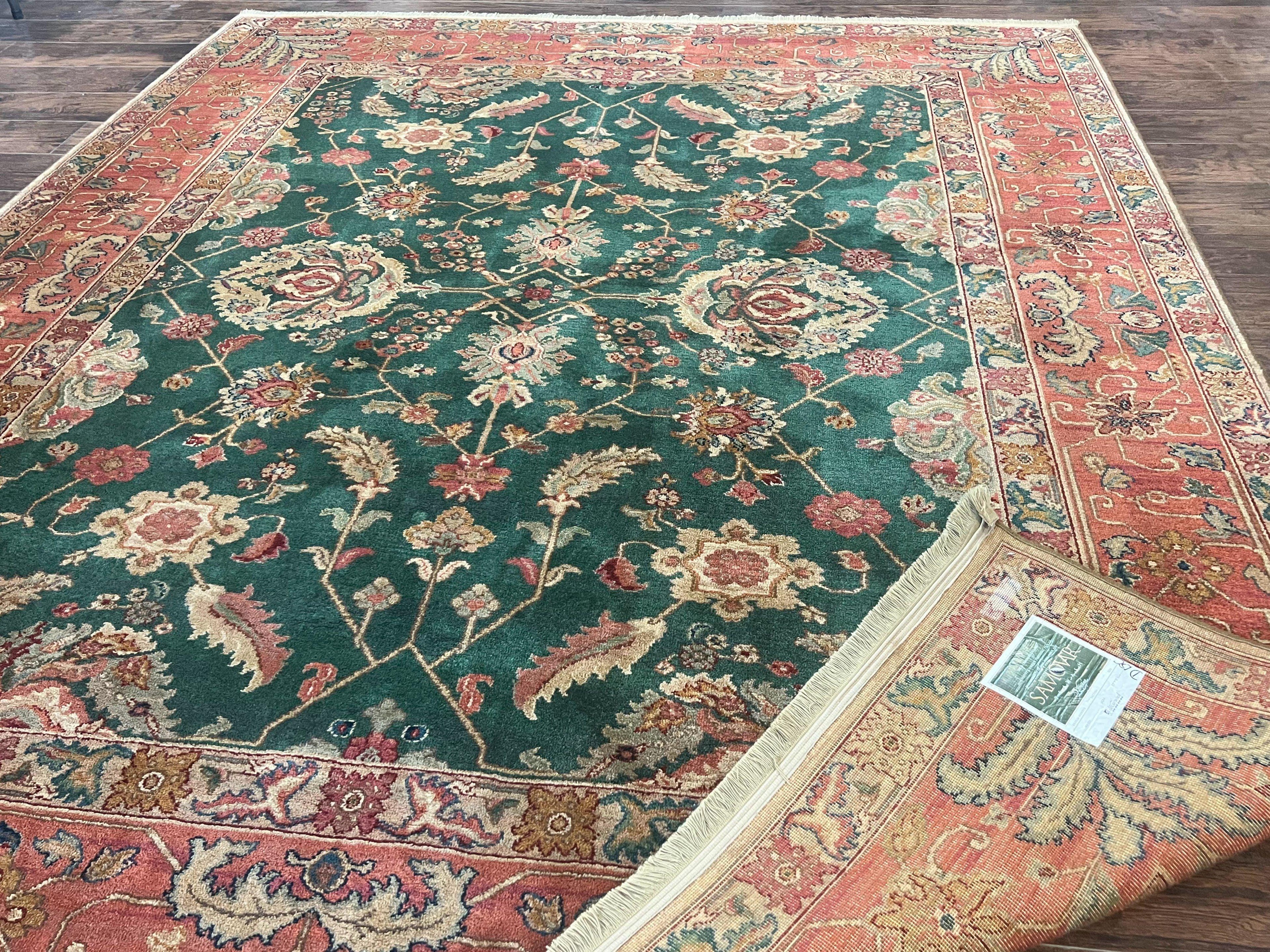 Karastan Rug 8.8 x 10 Samovar Teawash Agra #900-905, Vintage Wool Karastan Area Rug