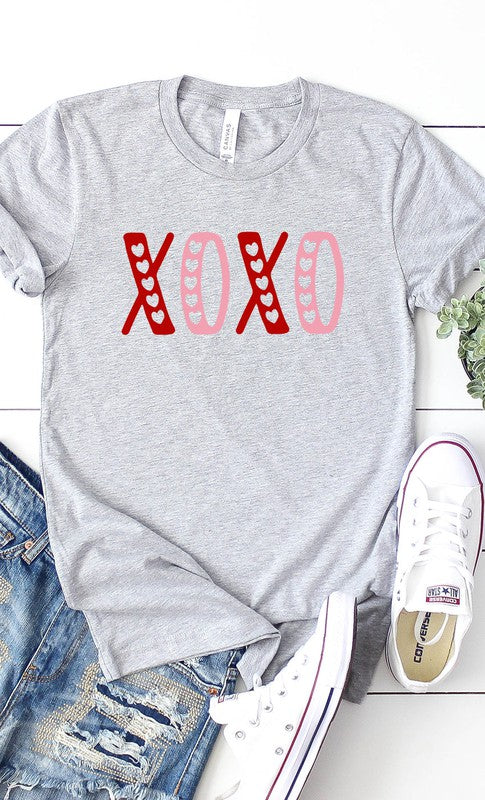 XOXO Heart Graphic Tee T-Shirt