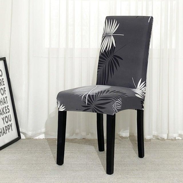 Chair Covers For Dining Room Stretch Spandex Removable Washable Anti-dust Seat Slipcover Multicolor  Chair covers  Chair Covers For Dining Room With Printed Patterns Easy Slip-on Stretchy Dining Room Chair Covers