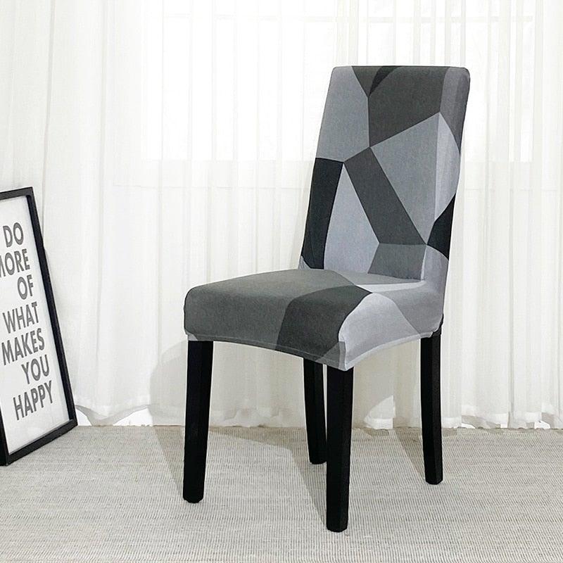 Chair Covers For Dining Room Stretch Spandex Removable Washable Anti-dust Seat Slipcover Multicolor  Chair covers  Chair Covers For Dining Room With Printed Patterns Easy Slip-on Stretchy Dining Room Chair Covers