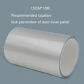 Clear Transparent Protective Film Car Door Edge Car Body Adhesive Strip Car Scratch Protector Auto Paint Anti Scratch Protection Sticker Nano Tape Car Door Edge Guard Clear Universal Door Sill Guard Car Door Trim Edge Guard Protection Film Anti-Collision