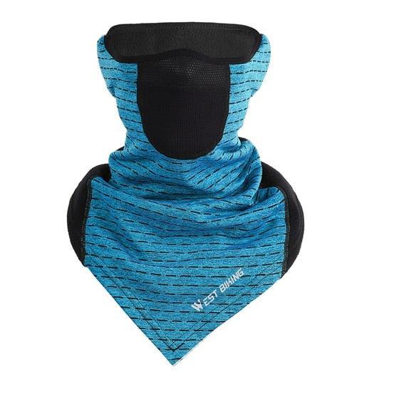 Cycling Mask Winter Warm Running Scarf Balaclava Velvet Bike Full Face Mask Headwear Climbing Fishing Skating Hat Motorbike Biker Racing Breather Mask Tactical Airsoft Cap Scarf Mask Ski Hat Spring Summer For Men Women