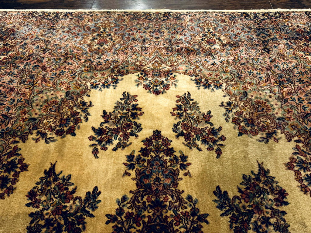 Karastan Kirman Rug #781, Antique Karastan Oriental Carpet 8.8 x 12, Wool Area Rug, Original Collection 700 Series, Rare Discontinued