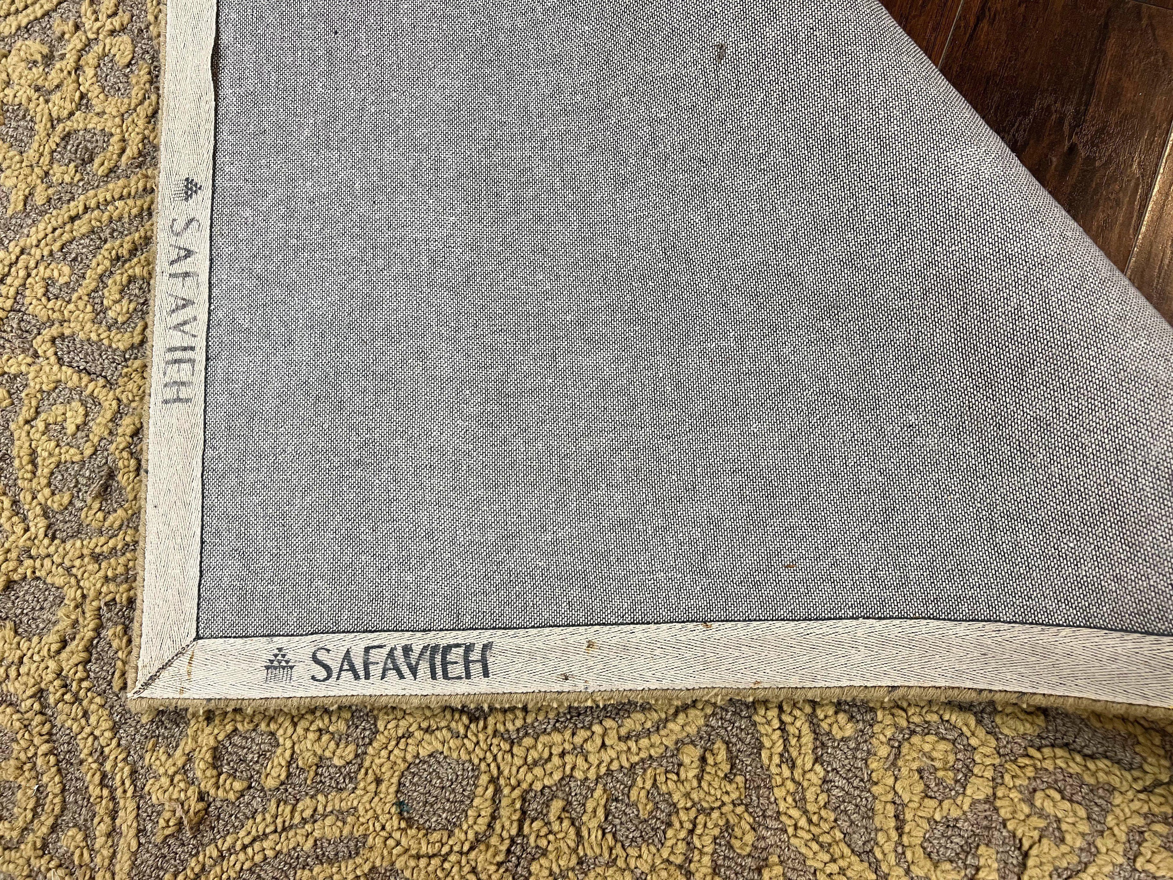 Safavieh Rug 8x10, Cambridge Rug, Wool Hand Tufted Carpet, Modern Room Sized Wool Pile Area Rug