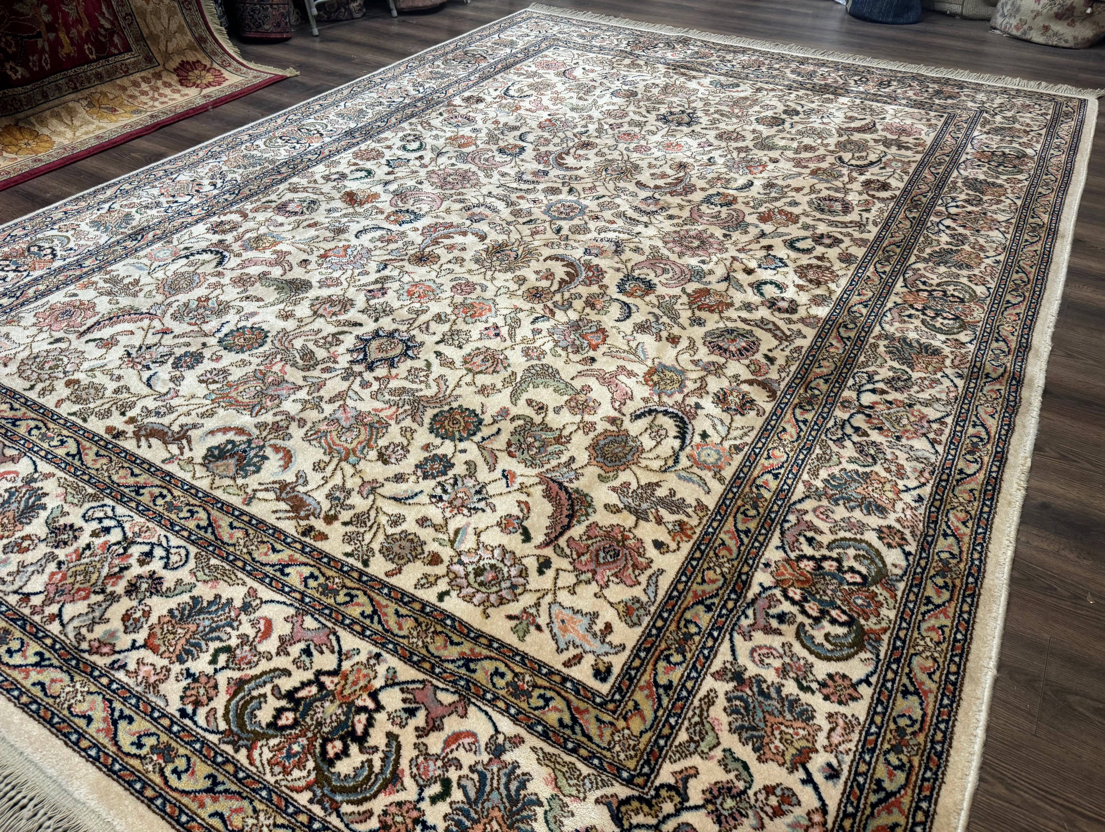 8.8 x 12 Karastan Tabriz Rug #738 Wool Vintage Discontinued Original 700 Series