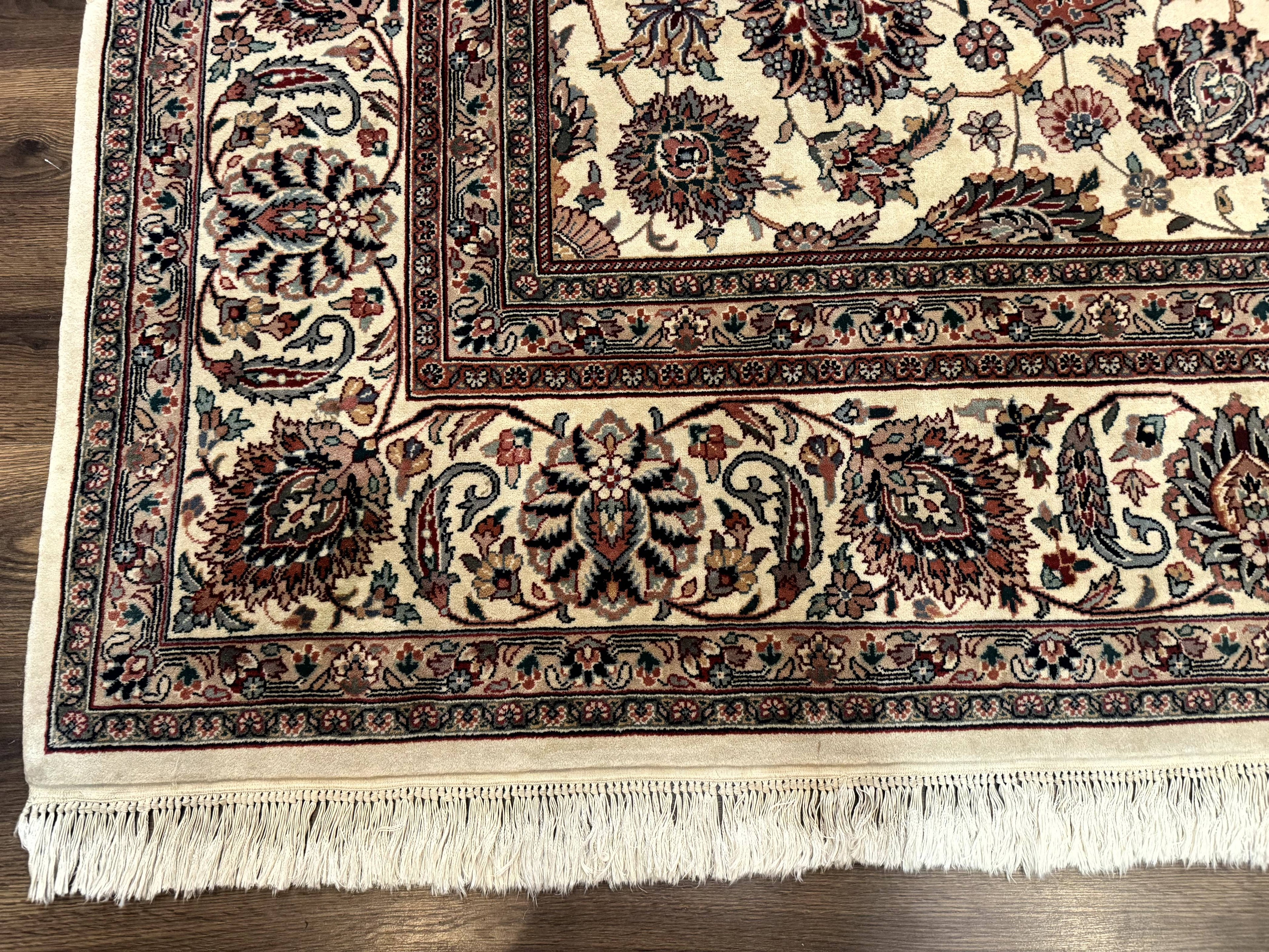 Pak Persian Rug 9x12, Allover Pattern, Fine Handmade Oriental Carpet
